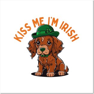 Kiss Me I'm Irish Posters and Art